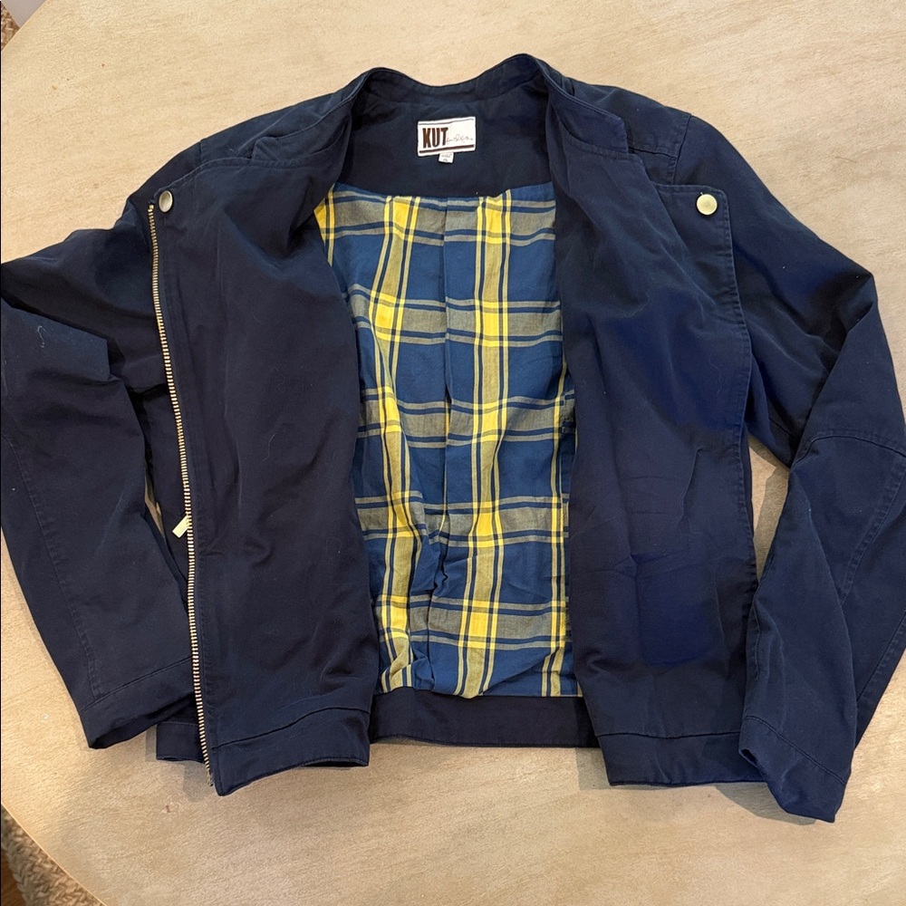 Kut from the Kloth Dark Blue Jacket - Picture 3 of 6